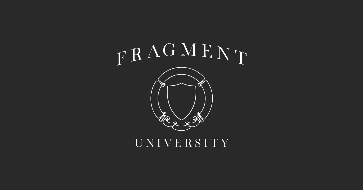 FRAGMENT UNIVERSITY | 非言語マーケティング 藤原ヒロシの特殊講義